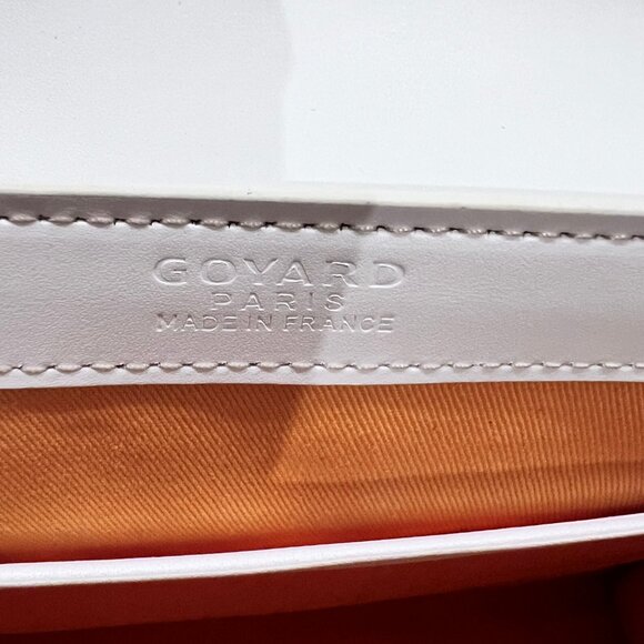 1000% Authentic Goyard Saigon PM Bag - White Grey Colorway - Picture 13 of 16